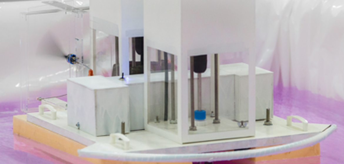 A remote controlled raft for treatment of surface water using rotating ...