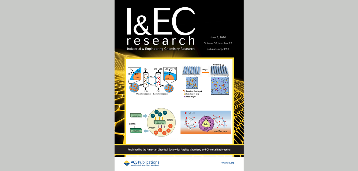 Cover Ind. Eng. Chem. Res., Issue 22, 2020
