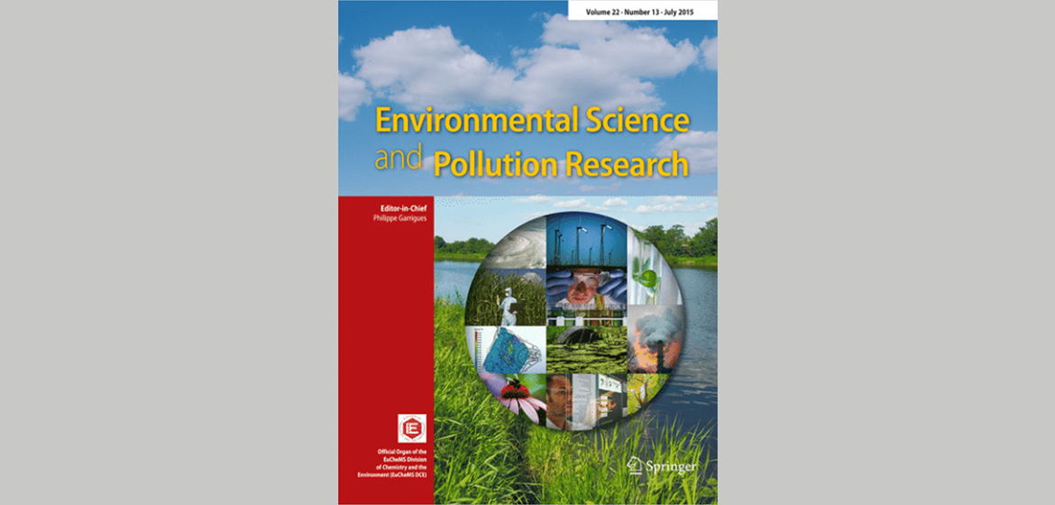 Cover Environ. Sci. Pollut. Res. Volume 22, 2015