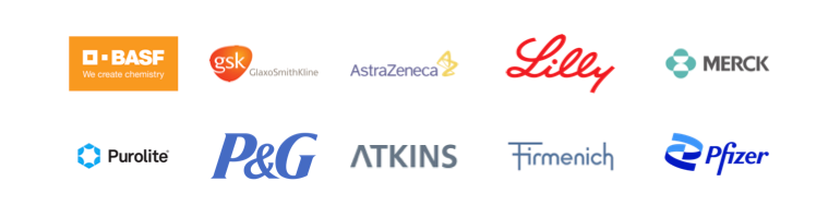 SpinChem is a trusted partner for BASF, GlaxoSmithKline, Lilly, AstraZeneca, Merck, Atkins, Firmenich, Pfizer, P&G, Purolite among others
