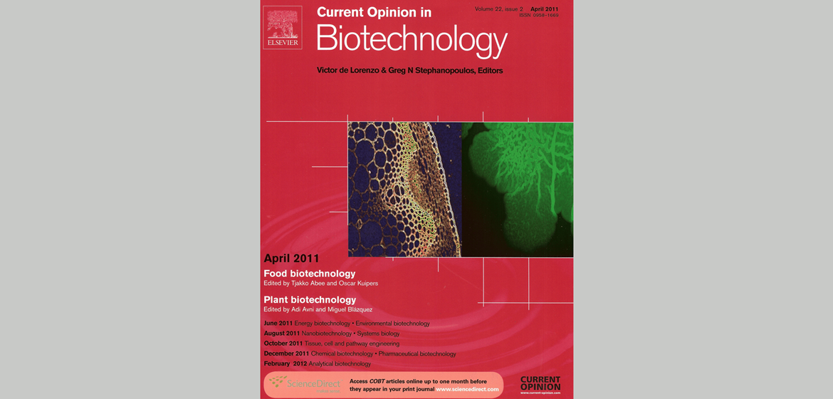 Cover Curr. Opin. Biotechnol., Volume 42, 2016