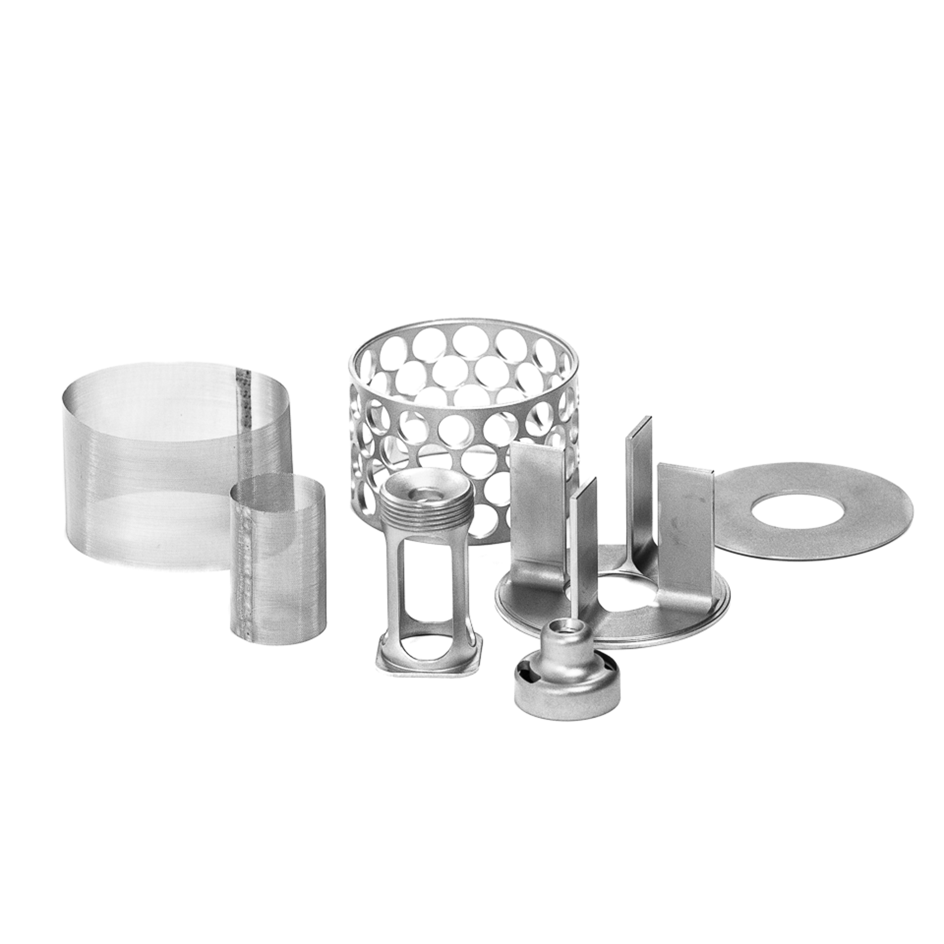 Components of rotating bed reactor S2