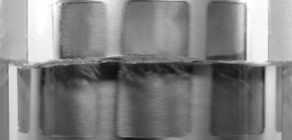 Demonstration of loading, reaction and unloading in a production scale ...